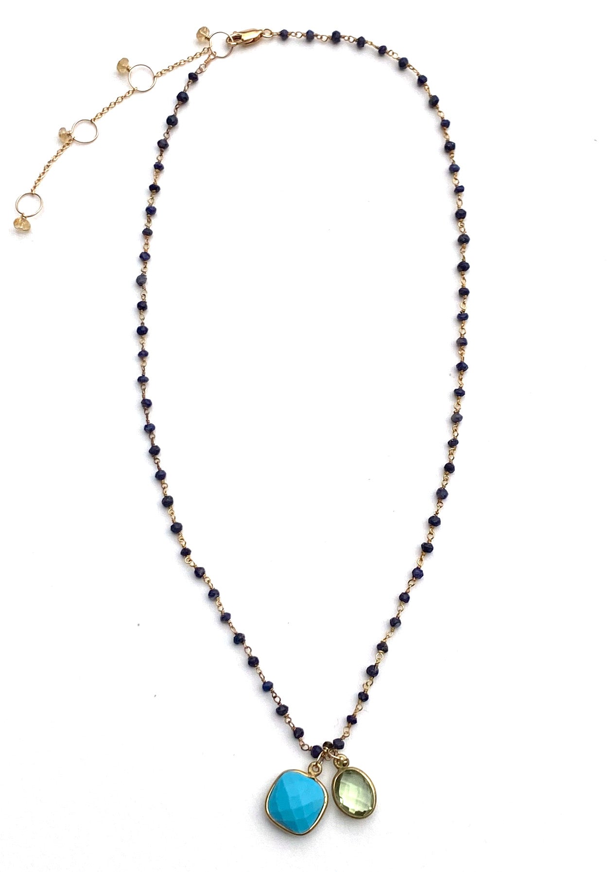 Turquoise, Tourmaline and Lapis