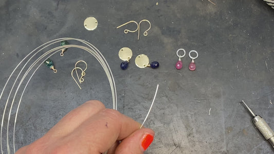 Book your own Private Class/Party: Wire Wrapping Briolette Earrings