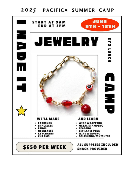 DIY JEWELRY CAMP 6/9- 6/13