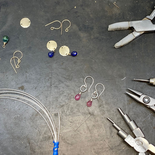 Book your own Private Class/Party: Wire Wrapping Briolette Earrings