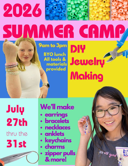 DIY JEWELRY CAMP July 27-31