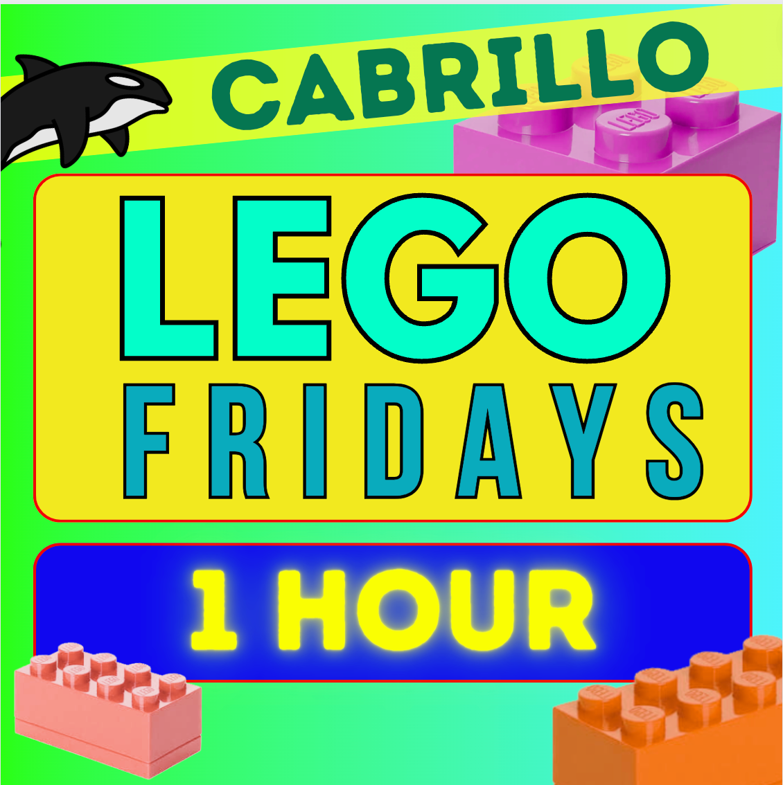 FRIDAY Cabrillo After School Lego Class